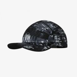 Czapka z daszkiem dla dorosłych Buff 5 Panel Go Cap. Czarne czapki męskie Buff, bez wzorów, z elastanu, sportowe. W wyprzedaży za 127.43 zł.