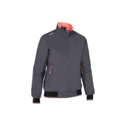 Bluza żeglarska na regaty RACE 100 damska. Szare bluzy bez kaptura damskie TRIBORD, z elastanu. Za 149.99 zł.