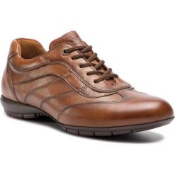 Półbuty LLOYD - Anselmo 19-017-13 Cognac. Brązowe półbuty męskie Lloyd, z materiału, bez zapięcia. W wyprzedaży za 409.00 zł.