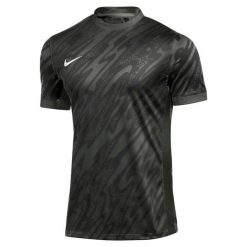 Koszulka treningowa męska Nike Gardien V. Szare t-shirty sportowe męskie Nike, l, z materiału, bez ramiączek, na fitness i siłownię. Za 302.80 zł.