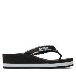 Japonki Big Star Shoes. Czarne klapki damskie BIG STAR SHOES, bez wzorów, bez obcasa. Za 99.99 zł.
