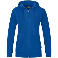 Kurtka damska Jako Organic. Niebieskie kurtki damskie Jako, m, bez wzorów, z bawełny, z kapturem. Za 366.00 zł.