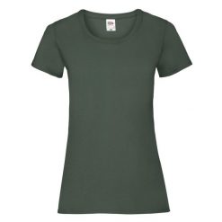 Koszulka Damska Valueweight. Zielone bluzki damskie Fruit of the Loom, xs, bez wzorów, sportowe, bez kołnierzyka, bez ramiączek. Za 35.99 zł.