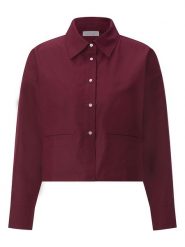 Rich & Royal Koszula w kolorze czerwonym rozmiar: 36. Czerwone koszule damskie Rich & Royal, bez wzorów, bez kołnierzyka, bez ramiączek. Za 222.41 zł.