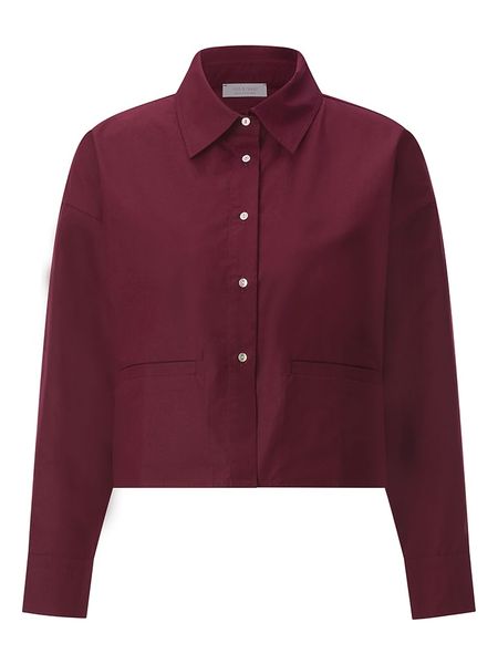 Rich & Royal Koszula w kolorze czerwonym rozmiar: 36. Czerwone koszule damskie Rich & Royal, bez wzorów, bez kołnierzyka, bez ramiączek. Za 222.41 zł.