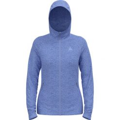 Bluza rozpinana z kapturem damska ODLO Tencia Mid Layer Hoody Full Zip. Niebieskie bluzy z kapturem damskie Odlo, m. Za 293.99 zł.