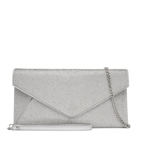 Torebka Aldo. Szare torebki klasyczne damskie Aldo, bez wzorów, wizytowe, bez kołnierzyka, bez ramiączek. Za 179.99 zł.