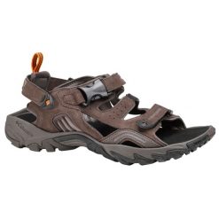 Sandały turystyczne - Ridge Venture - męskie. Brązowe sandały męskie Columbia, z kauczuku, bez zapięcia. W wyprzedaży za 249.99 zł.