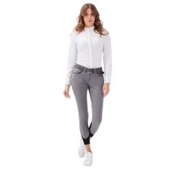 Damskie spodnie jeździeckie Gaze Jamia. Szare spodnie materiałowe damskie GAZE, bez wzorów, z dzianiny. Za 1,240.35 zł.