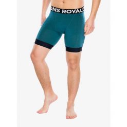 Spodenki rowerowe z wkładką męskie Mons Royale Epic Merino Bike Liner. Zielone szorty męskie Mons Royale, bez wzorów, sportowe. Za 345.99 zł.