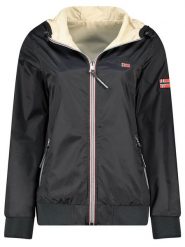 Geographical Norway Kurtka przejściowa "Arrival" w kolorze czarnym rozmiar: M. Czarne kurtki damskie Geographical Norway, m, bez wzorów, bez kaptura. Za 171.28 zł.