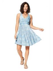 Ipanima Sukienka w kolorze błękitnym rozmiar: 38/40. Niebieskie sukienki damskie Ipanima, bez wzorów, sportowe, bez kołnierzyka, bez ramiączek, mini, sportowe. Za 78.99 zł.