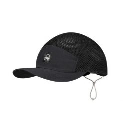 Czapka Buff 5 Panels Air Cap. Czarne czapki męskie Buff, bez wzorów, sportowe. Za 119.99 zł.