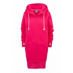 Bluza sportowa rozpinana z kapturem damska DEEP TRIP Luzak. Czerwone bluzy sportowe damskie DEEP TRIP, l, bez wzorów, z bawełny, bez ramiączek, z kapturem. Za 389.00 zł.