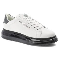 Białe Sneakersy Karl Lagerfeld Męskie Buty Sportowe Premium. Białe buty sportowe na co dzień męskie Karl Lagerfeld, ze skóry, bez zapięcia. Za 999.00 zł.