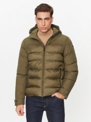 Geox Kurtka zimowa Sapienza M3628J TC175F 1736 Zielony Regular Fit. Zielone kurtki męskie Geox, na zimę, m, bez wzorów, z syntetyku, bez kaptura. Za 919.99 zł.