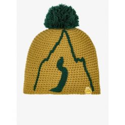 Czapka zimowa La Sportiva Dorado Beanie. Żółte czapki męskie La Sportiva, na zimę, bez wzorów, sportowe. Za 115.49 zł.
