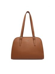 Nine West Torebka CEO-AGNES-LA482-3038 Brązowy. Brązowe torebki klasyczne damskie Nine West, bez wzorów, z materiału, bez dodatków. Za 229.99 zł.