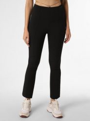 Calvin Klein Jeans Spodnie Kobiety Sztuczne włókno czarny, L. Czarne spodnie materiałowe damskie Calvin Klein Jeans, bez wzorów, z jeansu, eleganckie. Za 279.95 zł.