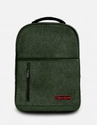 Plecak Givova City Army Green Zielony. Zielone plecaki damskie Givova, z aplikacjami, z materiału, biznesowe. Za 152.99 zł.