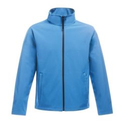 Kurtka Softshellowa Damska Do Druku Ablaze. Niebieskie kurtki damskie Regatta, s, bez wzorów, bez kaptura. Za 117.99 zł.