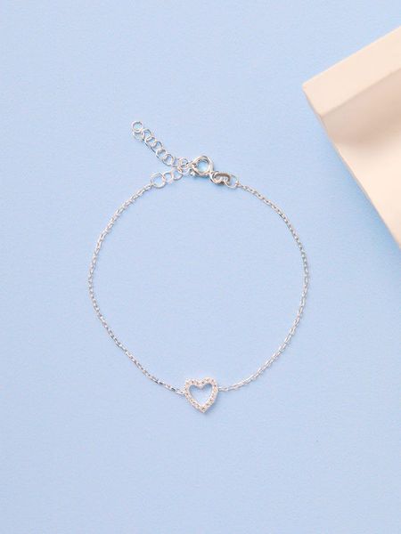 Heliophilia Srebrna bransoletka rozmiar: onesize. Szare bransoletki damskie Heliophilia, srebrne. Za 43.99 zł.