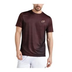 Bullpadel Cori T-shirt. Brązowe t-shirty damskie bullpadel, l, bez wzorów, z materiału, bez kołnierzyka. Za 185.95 zł.