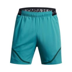 Spodenki męskie Under Armour UA Vanish Woven 6in Graphic. Niebieskie szorty męskie Under Armour, bez wzorów, sportowe. Za 179.99 zł.