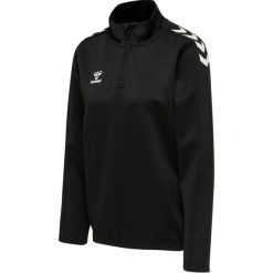 Damska bluza rozpinana 1/4 Hummel Core XK. Czarne bluzy z kapturem damskie HUMMEL, l, z materiału. Za 178.35 zł.