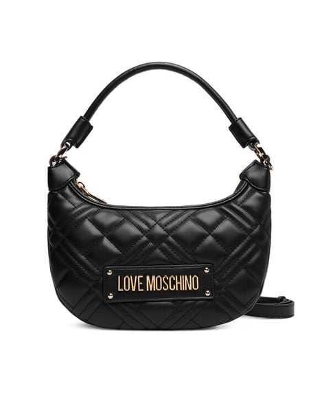 LOVE MOSCHINO Torebka JC4110PP0NLA0000 Czarny. Czarne torebki klasyczne damskie Love Moschino, bez wzorów, ze skóry, bez dodatków. Za 659.99 zł.