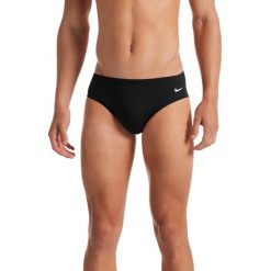 Slipy kąpielowe męskie Nike Hydrastrong Solid Brief. Czarne kąpielówki męskie Nike, m, bez wzorów, do pływania. W wyprzedaży za 150.10 zł.