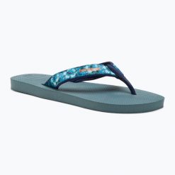 Japonki męskie Havaianas Surf Material. Niebieskie klapki i japonki męskie Havaianas, z gumy. Za 129.99 zł.