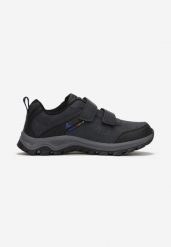 Granatowo-Niebieskie Buty Trekkingowe Beaulne. Niebieskie buty trekkingowe męskie Born2be, z materiału, przed kostkę, bez zapięcia, trekkingowe. Za 79.99 zł.