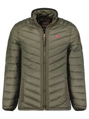 Geographical Norway Kurtka pikowana "Carliti" w kolorze oliwkowym rozmiar: M. Brązowe kurtki damskie Geographical Norway, m, bez wzorów, bez kaptura. Za 187.07 zł.