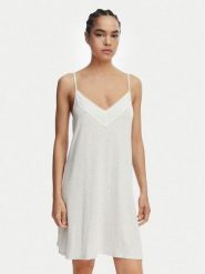 Ysabel Mora Koszula nocna 10824 Szary jasny Regular Fit. Szare koszule nocne damskie ysabel mora, bez wzorów, z wiskozy. Za 169.99 zł.