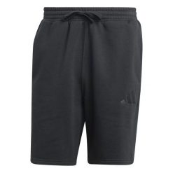 Szorty polarowe adidas All Szn. Czarne szorty męskie Adidas, bez wzorów, z materiału, eleganckie. Za 185.15 zł.