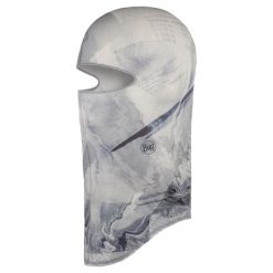 Czapka dla dorosłych EcoStretch Balaclava. Szare czapki męskie Buff, na zimę, bez wzorów, z elastanu, sportowe. Za 106.32 zł.