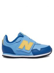 New Balance Sneakersy I3239XJ Niebieski. Niebieskie buty sportowe chłopięce New Balance, bez wzorów, z materiału, bez zapięcia. Za 199.99 zł.