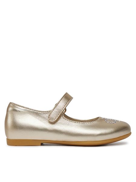 Calvin Klein Jeans Baleriny V1A3-80945-0220514 Złoty. Żółte baleriny dziewczęce Calvin Klein Jeans, bez wzorów, z jeansu. Za 279.99 zł.