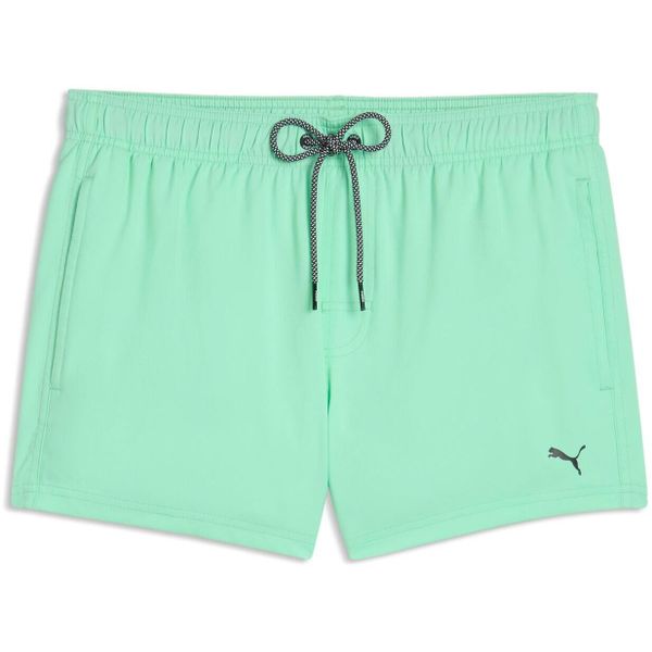 Szorty męskie Puma Swim Men Short Length Swim Shorts. Zielone szorty męskie Puma, z materiału, bez kołnierzyka. Za 290.00 zł.