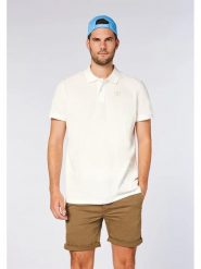 Chiemsee Koszulka polo "Marsa" w kolorze białym rozmiar: M. Białe koszulki polo męskie Chiemsee, m, bez wzorów, z bawełny, bez ramiączek. Za 65.95 zł.
