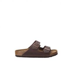 Klapki turystyczne uniseks Birkenstock Arizona 53 Habana. Brązowe klapki damskie Birkenstock, z gumy. Za 449.00 zł.