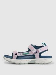 4F Sandały SVING damskie - fioletowe 41. Fioletowe sandały damskie 4f, bez wzorów, z gumy, bez obcasa. Za 199.99 zł.