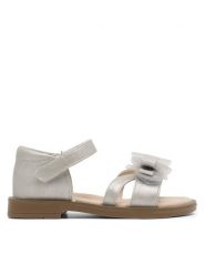 Nelli Blu Sandały CM220707-1 Srebrny. Szare sandały dziewczęce Nelli Blu, z syntetyku, bez zapięcia. Za 49.99 zł.