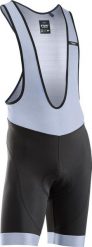 Spodenki rowerowe NORTHWAVE Active Evo Bibshort czarno szare. Czarne szorty męskie Northwave, bez wzorów, z materiału, wakacyjne. Za 359.15 zł.