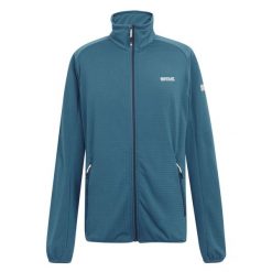 Kurtka Softshellowa Męska Lekka Highton Lite II. Niebieskie kurtki męskie Regatta, m, bez wzorów, z softshellu, sportowe, bez kaptura. Za 74.99 zł.