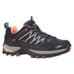 Buty CMP Rigel Low 3Q13246-92AD niebieskie. Niebieskie obuwie trekkingowe damskie . Za 524.03 zł.