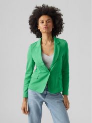 Vero Moda Marynarka Julia 10154123 Zielony Regular Fit. Zielone marynarki i żakiety damskie Vero Moda, bez wzorów, z wiskozy. Za 129.99 zł.
