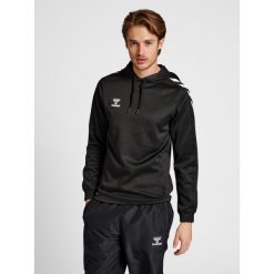 Bluza z kapturem Hummel hmlhmlCORE XK Poly. Czarne bluzy sportowe męskie HUMMEL, s, z poliesteru. Za 193.55 zł.