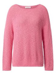 Rich & Royal Sweter w kolorze jasnoróżowym rozmiar: M. Różowe swetry klasyczne damskie Rich & Royal, m, ze splotem, bez kołnierzyka. Za 234.97 zł.